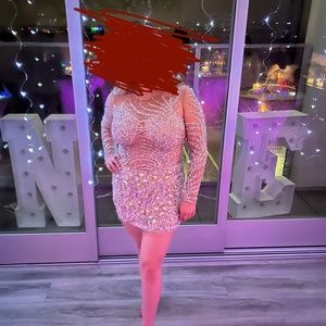Sequin dress jovani size 8